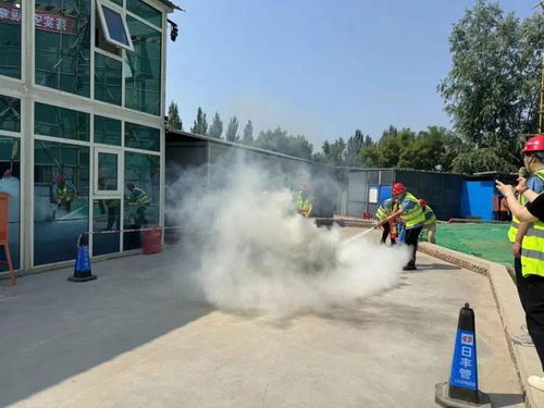 文水县开展建筑施工安全生产应急救援演练活动 筑牢工程安全防线